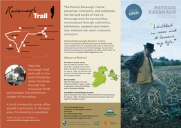 Patrick Kavanagh Centre Brochure