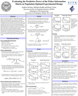 Evaluating the Predictive Power of the Fisher Information Matrix In