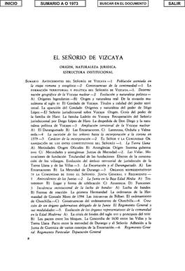 El Senorio De Vizcaya