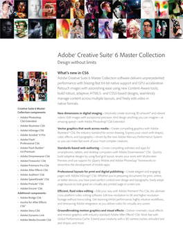 Master Collection Overview for CC Team Ready