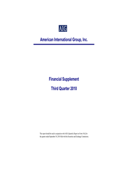 American International Group, Inc