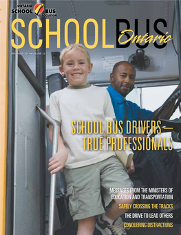 SCHOOL BUS ONTARIO 2014 Message