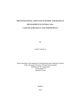 Lyubov Lakomova Senior Thesis.Pdf