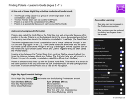Finding Polaris - Leader's Guide (Ages 8 -11)