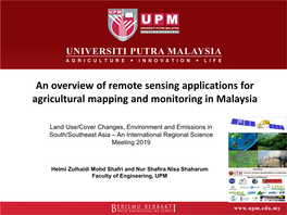 Helmi an Overview of Remote Sensing Applications for Agriculture.Pdf
