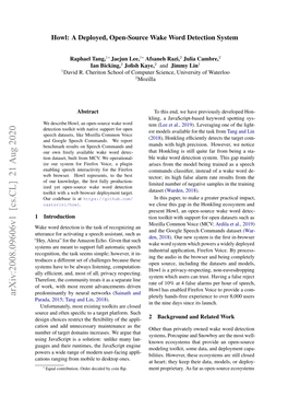 Arxiv:2008.09606V1 [Cs.CL] 21 Aug 2020