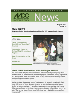 MCC Newsletter