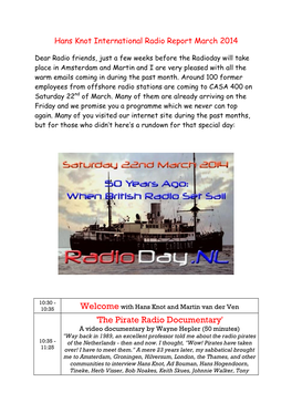 'The Pirate Radio Documentary'