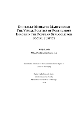 Kelly Lewis Thesis