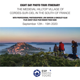 The Medieval Hilltop Village of Cordes-Sur-Ciel in the South of France