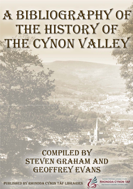 Bibliography of the History of the Cynon Valley