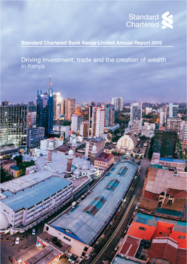 Standard Chartered Bank Kenya Limited Annual Report 2015