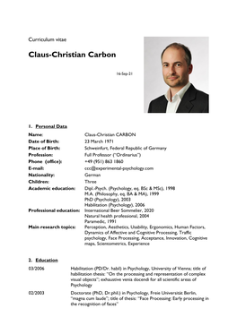 Claus-Christian Carbon