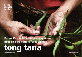 Tong Tana Décember 2016 La Première Fois Que Les Autochtones Ont Empêché Un Projet De Baram Peace Park: Notre Cette Taille Soutenu Par Le Gouvernement