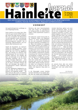 Hainleite Journal 4-2018