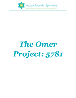 Omer 5781: Gevurah: Setting Wise Limits with Rabbi Sam Feinsmith