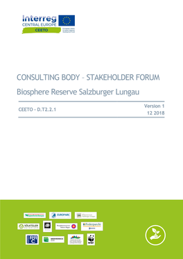 Consulting Body – Stakeholder Forum