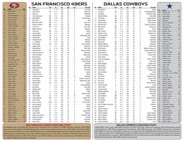 Dallas Cowboys San Francisco 49Ers