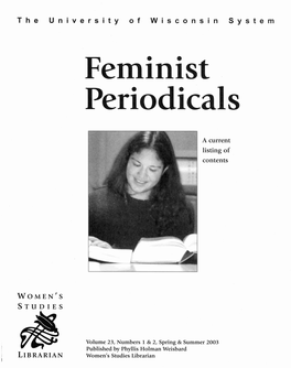 Feminist Periodicals