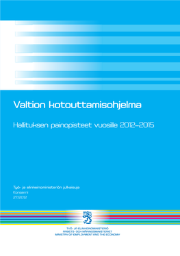 Valtion Kotouttamisohjelma