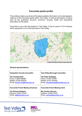 Faccombe Parish Profile