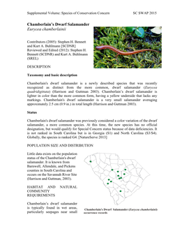 Seepage Slope Amphibians