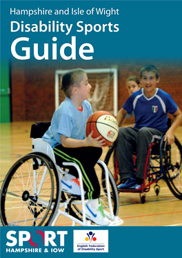 Disability Sports Guide