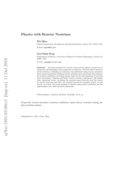 Arxiv:1801.05386V3 [Hep-Ex] 11 Oct 2018 CONTENTS 2