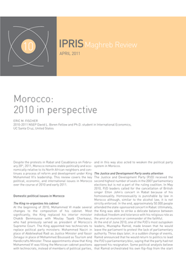 IPRIS Maghreb Bulletin 10