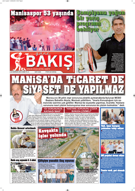 Manisaspor 53 Yaşında