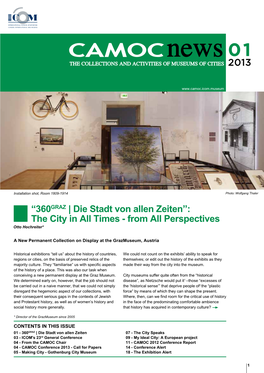 360GRAZ | Die Stadt Von Allen Zeiten”: the City in All Times - from All Perspectives Otto Hochreiter*