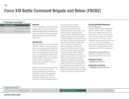 Force XXI Battle Command Brigade and Below (FBCB2)