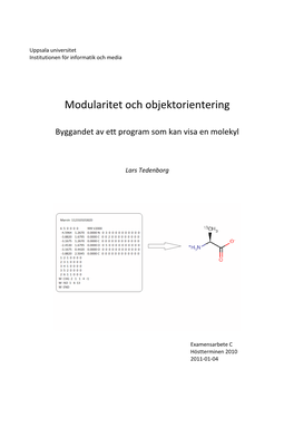 Modularitet Och Objektorientering