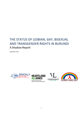 ICCPR Report LGBT Burundi