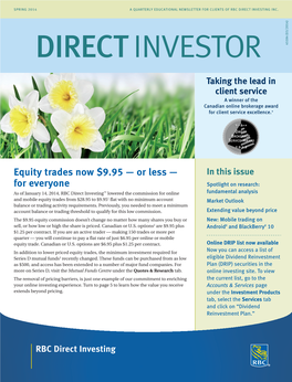 Direct Investor 45184 (03/2014)