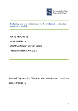 AWRI 3.3.1 Final Report Jun 2016