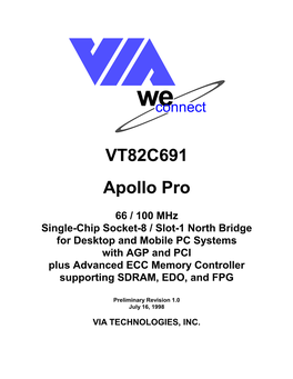 Vt82c691 Apollo Pro