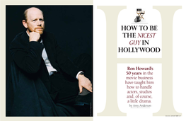 How to Be the Nicest Guyin Hollywood