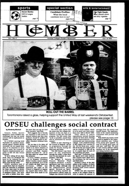 OPSEU Challenges Social Contract