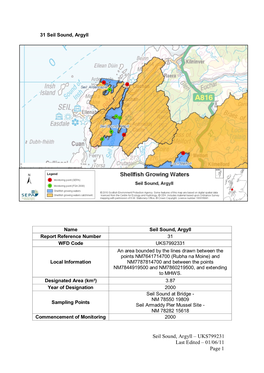 31 Seil Sound, Argyll