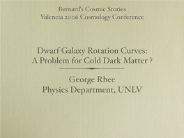 Rotation Curves of Dwarf Galaxies