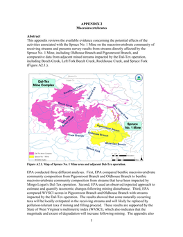 Appendix 2 Macroinvertebrates 011311