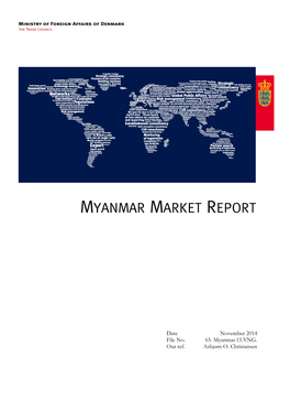 Date November 2014 File No. 65. Myanmar.15.YNG. Our Ref. Asbjørn O