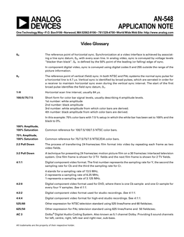 An-548 Application Note