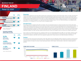 Finland Retail Marketbeat Q3 2020
