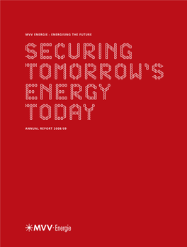 Energising the Future Annual Report 2008/09