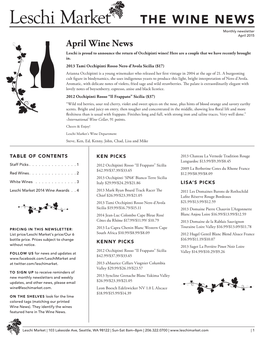 The Wine News