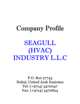 Company Profile