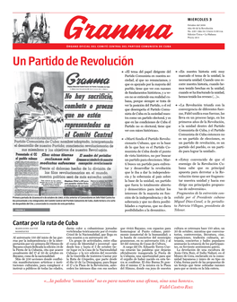 Un Partido De Revolución