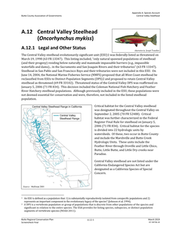 A.12 Central Valley Steelhead